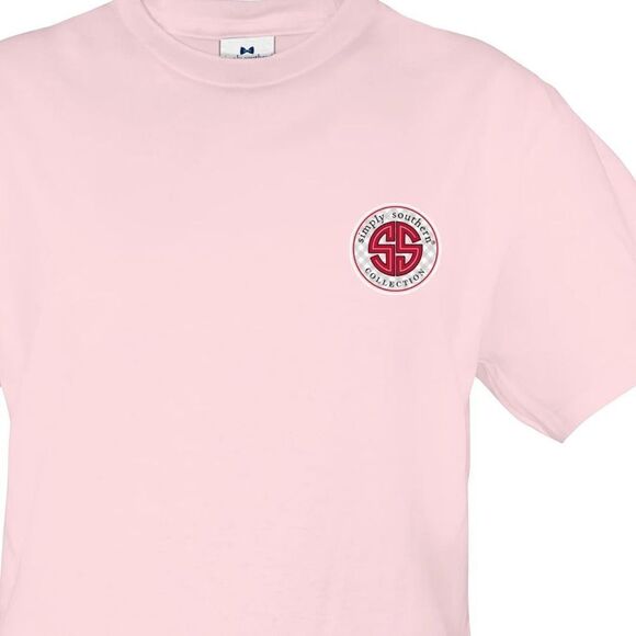 Simply Southern Preppy Teach Love Inspire Teacher Short Sleeve T-Shirt - XXL - Picture 3 of 4